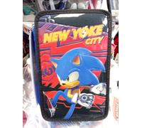 Astuccio Triplo Sonic Prime Completo 3 Zip Scuola Seven 2025/26