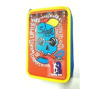 ASTUCCIO TRIPLO TRE ZIP BOY YOUNG PEOPLE SKATEBOARD -A-
