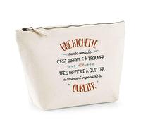 Astuccio un bichette anche fantastico | Borsa Porta Trucchi idea regalo, beige, Astuccio da toilette