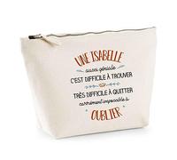 Astuccio Una Isabella anche impressionante | Borsa per il trucco idea regalo, beige, Astuccio da toilette