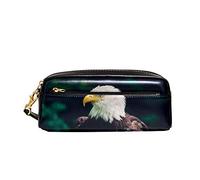 Astuccio White Head Sea Eagle Astuccio Portamatite Con Cerniera Cartoleria Organizer Con Scomparti Cancelleria Portamatite Per Adolescente Ufficio Studenti