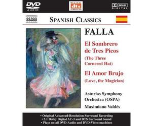 Asturias Symphony Orchestra (Ospa) - Manuel de Falla - El sombrero de tres picos (DVD audio)