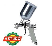 ASTURO AEROGRAFO PISTOLA E70 500cc SERBATOIO PER VERNICIATURA C/UGELLO Ø2.5mm