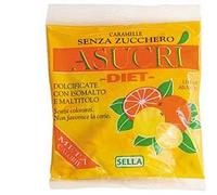 Asucri Caramella Arancia E Limone Senza Zucchero 40 g
