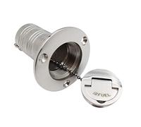 Asudaro 2 Pollici/50 Mm Rifornimento Di Carburante Per Barche Bocchettone Rifornimento Carburante Durevole Per Barca Tappo Di Riempimento Per Barche In Acciaio Inossidabile 316 Per Barca Yacht Caravan