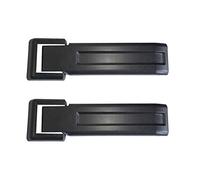 Asudaro Coperture Delle Cerniere Del Portellone Posteriore Dell'Automobile,2 Pezzi Coperchio Cerniera Porta Nero,Compatibile Con W*R*A*N*G*L*E*R Jk 2007-2017,55397091AC/55397092AC