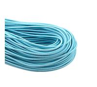 Asudaro,Elastico In Gomma,2,8 mm Di Larghezza,Per Vestiti,Accessori Per Vestiti,Corda Elastica,Corda Per Tendini Sottili,Rotonda,10m,Elastico Per Cordino,Per Il Fai Da Te,Colore Azzurro Cielo