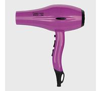 Asuer Group Asciugacapelli Twister 3900 Ionic 2200 W - Asciugacapelli professionale ionico tormalina ceramica, colore fucsia - Include diffusore e 2 ugelli | 3.000.000 ioni/sec/cm³