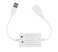 Asuinxurr 1 pezzo Tuya USB Smart Switch WIFI Controller Universale Breaker Smart Life per dispositivi USB per Home