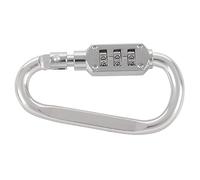 Asuinxurr Con lucchetto a combinazione a 3 cifre, con moschettone,