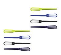 Asuinxurr Confezione da 10 pezzi per parrucchiere, crema colorante, in plastica, per parrucchiere, frullatore per capelli