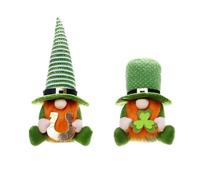 Asuinxurr . Patricks Day Decorazioni Patricks Day Peluche Bambola di irlandese verde
