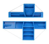Asuinxurr Set di 2 utensili per affilatura ad angolo e taglierina a filo, strumento di rifilatura di argilla per tori, , ceramica e scultura (diverse dimensioni)
