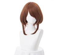 AsuiTsuyu Yaoyorozu Momo OCHACO URARAKA Midoriya Izuku Cosplay Costume Wig +wig cap