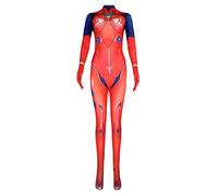 Asuka Langley Soryu, costume da cosplay da donna, tuta anime, cosplay, body intero per carnevale, feste, spettacoli sul palcoscenico, regalo per i fan