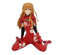 Asuka Langley Soryu, statuetta dell'anime raffigurante scena della battaglia finale con vestito da combattimento danneggiato, modello da 12 cm, per collezionisti