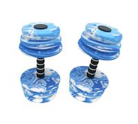 Asukohu 1 paio di manubri sportivi per esercizi, schiume, manubri, attrezzi per il fitness per la perdita di peso, bilancieri per la resistenza all'acqua, piscina