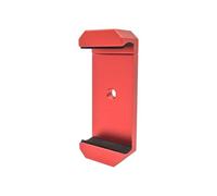 Asukohu 1. Supporto per telefono in alluminio con foro per vite da 1/4 pollici regolabile per dispositivi di grandi dimensioni da 6 a 9 cm treppiede compatibile adattatore di montaggio per tablet