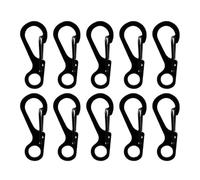 Asukohu 10 Pcs Piccoli Carabiner Clip Spring Ganci Chiusure Acciaio Inox Appeso Fibbie Portachiavi Zaini Carabiner