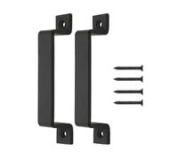 Asukohu 2/4Pcs Ferro Mobili Maniglie Porta Gabinetto Tirare Balcone Porta Scorrevole Maniglia con Viti Semplice Fienile Tira Maniglie Armadio in Ferro