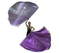 Asukohu 2pcs Elogio Danza Adorazione Bandiere Con Scalabile Rod Semicircle Adorazione Ali Bandiere di culto della Chiesa Bandiere Per Ballerini