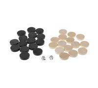 Asukohu 30pcs Legno Disegni Backgammon Scacchi Per Disegni & Checkers & Backgammon Gioco Da Tavolo di Famiglia