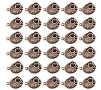 Asukohu 30Pcs Orologio Fascino In Lega Robusto Orologio Da Tasca Fascino Per Gli Appassionati Del Mestiere E Accessori Di Moda Creazione Fatti A Mano Di Gioielli, Misura unica, come descritto, come