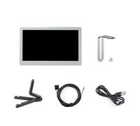 Asukohu 7Inch Schermo Laterale Altamente Luminosità 1024x600 Computer Case Monitor Pannello In Vetro Temperato Per Maggiore Produttività Ufficio Efficienza
