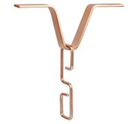 Asukohu Adattatore per grondaia con gancio a catena per pioggia con design a forma di V per sistemi di drenaggio esterni sicuri nei giardini di fornitura di connettori per pluviali per catena della