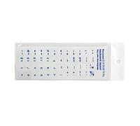 Asukohu Adesivi trasparenti 6 colori solo lingua coreana copertura tastiera trasparente lettera con accessori per notebook notebook adesivi per tastiera coreana per sfondo trasparente