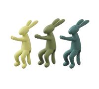 Asukohu Adorabile conigli porta piante palo da giardino regolabile per interni esterni Utilizzare i bambini strumento decorativo sicuro supporto decorativo