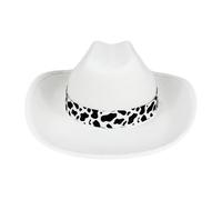 Asukohu Alla moda Mucca Impreziosito Cappello Del Partito Per La Gioventù Morbido Multiplo Formato Foto Puntelli Unisex Mucca Stampa Cappello Western Per I Bambini