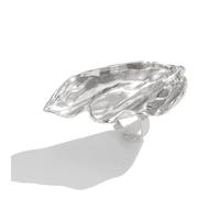 Asukohu Anello regolabile con fiore unico, con apertura a fiore, elegante gioiello alla moda, Misura unica, come descritto, come descritto