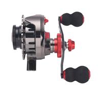 Asukohu Baitcasting Mulinello Per Barche Pesca Rocciosa Lago River Pesca Leggero Pesca Zattere Metallo Ruota Pesca Mulinelli