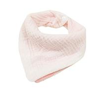 Asukohu Bavaglino per bambini Ragazzi Ragazze Traspirante Double Face Sabberante Bavaglino Burp Panno Con Pulsante Regolabile A Scatto Neonato Alimentazione Bandana Bambino Per Cibo Da Ragazze, d