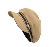 Asukohu Berretti alla moda con charm decorativo unisex accessorio per donne e uomini, cappello da tassista per Halloween, cosplay, feste, berretti