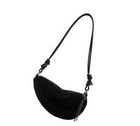 Asukohu Borsa a mano in PU alla moda con comoda tracolla, elegante borsa da donna per il movimento quotidiano e l'evento sociale elegante borsa da donna, Nero