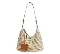 Asukohu Borsa da spiaggia con disegni unici di texture comode borse a tracolla morbida sotto le ascelle borsa della benna per gli appassionati di moda borsa della città shopping