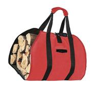 Asukohu Borsa portatile per legna da ardere, resistente agli strappi, in tessuto Oxford, compatta, pieghevole, per attività selvagge, borsa per il trasporto in legno