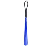 Asukohu Calzascarpe portatile lungo ABS calzascarpe con manico ergonomico Calzatura corno scarpa sollevatore per vari stivali scarpe aiutante, Blu 46, Taglia unica