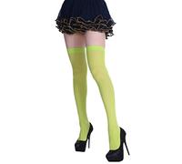 Asukohu Calze alte per coscia, calze alte sopra le calze al ginocchio, extra lunghe cosce per donne ragazze Halloween cosplay calza per ragazze donne sopra calze al ginocchio tubo, Fruit Green