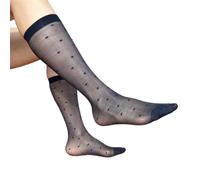 Asukohu Calzini da uomo formali di vitello con motivo a pois unici sottili in nylon puro calze formali per professionisti aziendali DOTS DOTS Business, Tibet, Taglia unica