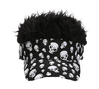 Asukohu Cappello peloso Fan Sport Copricapo Divertente Costume di Halloween Accessori per feste Puntelli Foto Cosplay Parrucche Scherzi Costume Cappelli Pelosi Per Gli Uomini