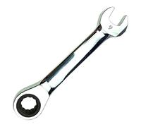 Asukohu Chiave a bussola a cricchetto 8-18 mm manico corto cricchetto chiave combinata reversibile a combinazione singola chiave ad apertura rapida