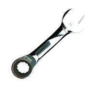 Asukohu Chiave a bussola a cricchetto 8-18 mm manico corto cricchetto chiave combinata reversibile a combinazione singola chiave ad apertura rapida