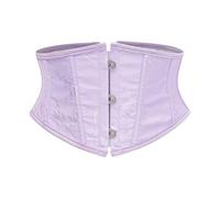 Asukohu Cincher per la vita in poliestere di alta qualità, 16 cm di altezza, regolabile, leggero, per allenarsi in vita, Viola, M