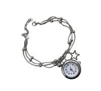 Asukohu Cinturino regolabile Vintage Ispirato Fringe Orologio Bracciale Con Catena Rimovibile Per Le Donne Elegante Regalo Di Gioielli Elegante Braccialetto Con Nappe Alla Moda Per Le Donne, Taglia