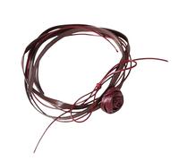 Asukohu Collana in pelle fatta a mano elegante a forma di fiore per le feste e l'usura quotidiana