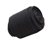 Asukohu Collant da donna in maglia a cavo ispessito leggings invernali ad alta elasticità in cotone morbido design termico caldo confortevole collant a vita alta leggings invernali elastici, Nero , No