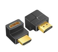 Asukohu Connettore adattatore per proiezione 4K e 3D su televisori Monitor Laptop Migliora la visualizzazione in riunione Salvaspazio Installazione Ufficio Connettore